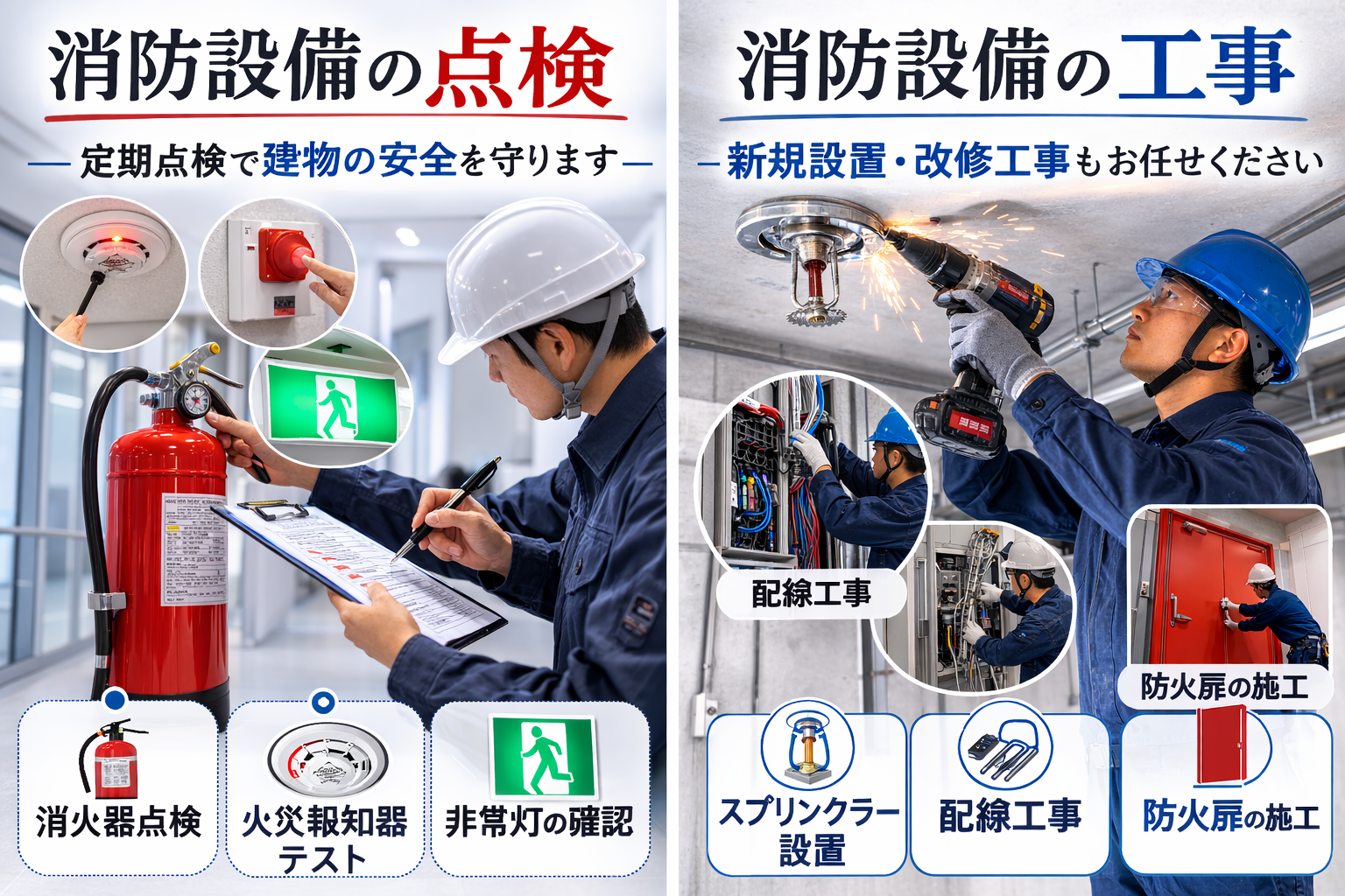 川崎市で消防設備の点検・工事なら株式会社タケダ防災へ｜法令対応から緊急対応までお任せください
